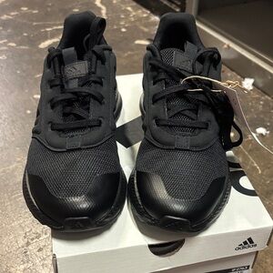 Adidas Kids All-Black Sneakers